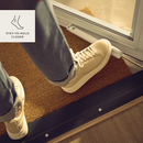 LARSON Tradewinds 30" x 80" White Aluminum Reversible Hinge Storm Door w/ Retractable Screen