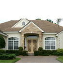 TITAN Premium Aluminum 72" Right-hand outswing Surface Mount Double Security Screen Door