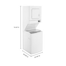 Whirlpool 1.6 cu. ft. Electric Stacked Laundry Center