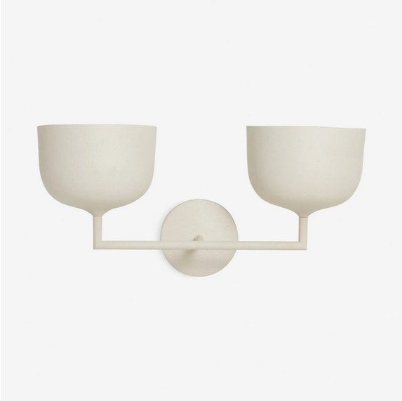 Lulu and Georgia Double Talley Sconce