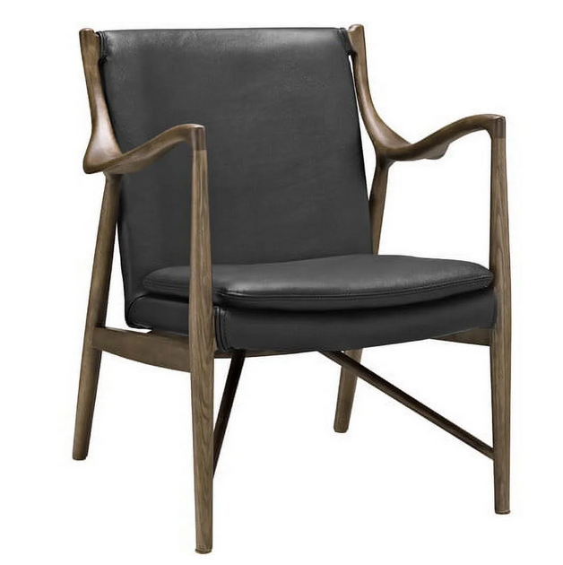 Modway Makeshift Leather Lounge Chair