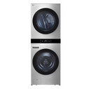 LG STUDIO WashTower Stacked Laundry Center with 5-cu ft Front load Washer and Gas 7.4-cu ft Dryer