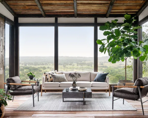 Four Hands Keppler Bluestone Square Coffee Table