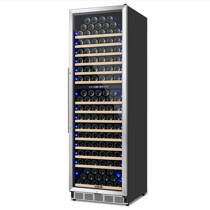 MZAVP 200 Bottle Wine Fridge, 24 Inch Wine Cooler Refrigerator