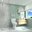 TOTO Drake Two-Piece Elongated 1.28 GPF TORNADO FLUSH Toilet