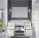 Thomson 60 Bathroom Vanity w/Power Bar and Drawer Organizer