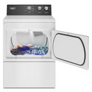 7.4 cu.ft. vented Front Load Electric Dryer in White with Premium Motor