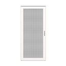 LARSON Platinum Secure Screen 32" x 80" White Linen Aluminum Right-Hinge Security Screen Door