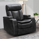 Zayne Leather Power Theater Recliner with Power Headrest