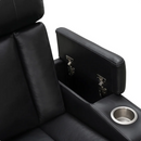 Zayne Leather Power Theater Recliner with Power Headrest