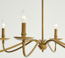 Pottery Barn Lucca Iron Chandelier