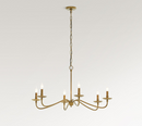 Pottery Barn Lucca Iron Chandelier