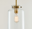 Pottery Barn Anderson Glass Cylinder Pendant