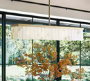 PB Windham Alabaster Linear Chandelier