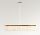 PB Windham Alabaster Linear Chandelier
