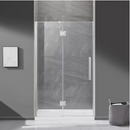 OVE Decors Niko Satin nickel 46"-48" W x 73.9" H Frameless Shower door