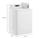 Whirlpool 3.3 cu ft Coin-Operated Top load Commercial Washer ( White )