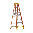 Werner NXT1A 8-ft ( 12-ft Reach  Fiberglass Type 1A - 300 lbs. Load Capacity Step ladder