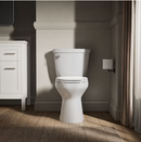 KOHLER Cimarron Elongated 12-in Rough-In WaterSense 1.28 GPF Soft Close 2-piece Toilet