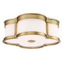 Minka Lavery LED 16.25" Wide Flush Mount Ceiling Light Gold