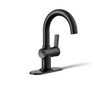 KOHLER Premise Matte Black Single Hole Faucet