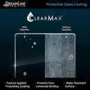 DreamLine Unidoor Plus Matte Black 31" x 72"  Frameless Clear Glass Corner Hinged Shower door