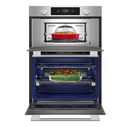 KitchenAid 30 inch Self + Steam Cleaning Air Fry Smart Compatible Microwave Wall Oven Combo