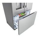 LG Counter-Depth Zero Clearance 23.7-cu ft 3 -Door 36-in Wide with Dual Ice Maker
