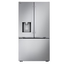 LG Counter-Depth Zero Clearance 23.7-cu ft 3 -Door 36-in Wide with Dual Ice Maker