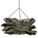 Palecek Miramar Chandelier, Grey