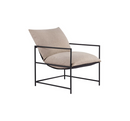 Mainstays Metal Framed Sling Accent Chair, Oatmeal