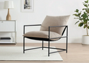 Mainstays Metal Framed Sling Accent Chair, Oatmeal