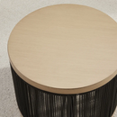 Modern Coastal Outdoor Accent Table