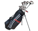 Prosimmon Golf X9 V2 Tall +1 In. Men's Graphite and Steel Golf Club Set and Bag - Stiff Flex