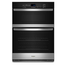 Whirlpool 30 inch Self-cleaning Microwave Wall Oven Combo ( Stainless Steel )