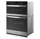 Whirlpool 30 inch Self-cleaning Microwave Wall Oven Combo ( Stainless Steel )