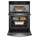 Whirlpool 30 inch Self-cleaning Microwave Wall Oven Combo ( Stainless Steel )