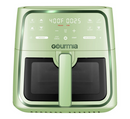 Gourmia 8 Qt Air Fryer, 8 Presets with Digital Display, FryForce 360° Technology, Green