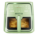 Gourmia 8 Qt Air Fryer, 8 Presets with Digital Display, FryForce 360° Technology, Green