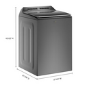 Whirlpool 5.2 - 5.3 cu. ft. Top Load Washer with 2 in 1 Removable Agitator