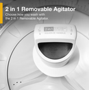 Whirlpool 5.2 - 5.3 cu. ft. Top Load Washer with 2 in 1 Removable Agitator