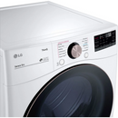 LG 7.4 cu. ft. Ultra Large Capacity Smart Wi-Fi Enabled Front Load ELECTRIC Dryer with TurboSteam and Built-In Intelligence