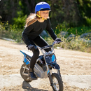 Razor Dirt Rocket MX350 - Black with Decals, up to 14 mph, 24V Electric Dirt Bike