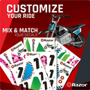 Razor Dirt Rocket MX350 - Black with Decals, up to 14 mph, 24V Electric Dirt Bike
