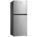 Midea 4.5-cu ft Mini Fridge with Freezer ( Stainless Steel )