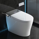 DeerValley Vertex White  Single Elongated Chair Height Smart Soft Close 1-piece Bidet 12-in Rough-In 1.28 GPF