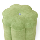 Mainstays Kids Flower Petal Ottoman - Green