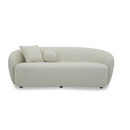 Better Homes & Gardens Juliet Curved 80.31" Sofa, Ivory