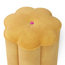 Mainstays Kids Flower Petal Ottoman - Yellow