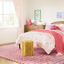 Mainstays Kids Flower Petal Ottoman - Yellow